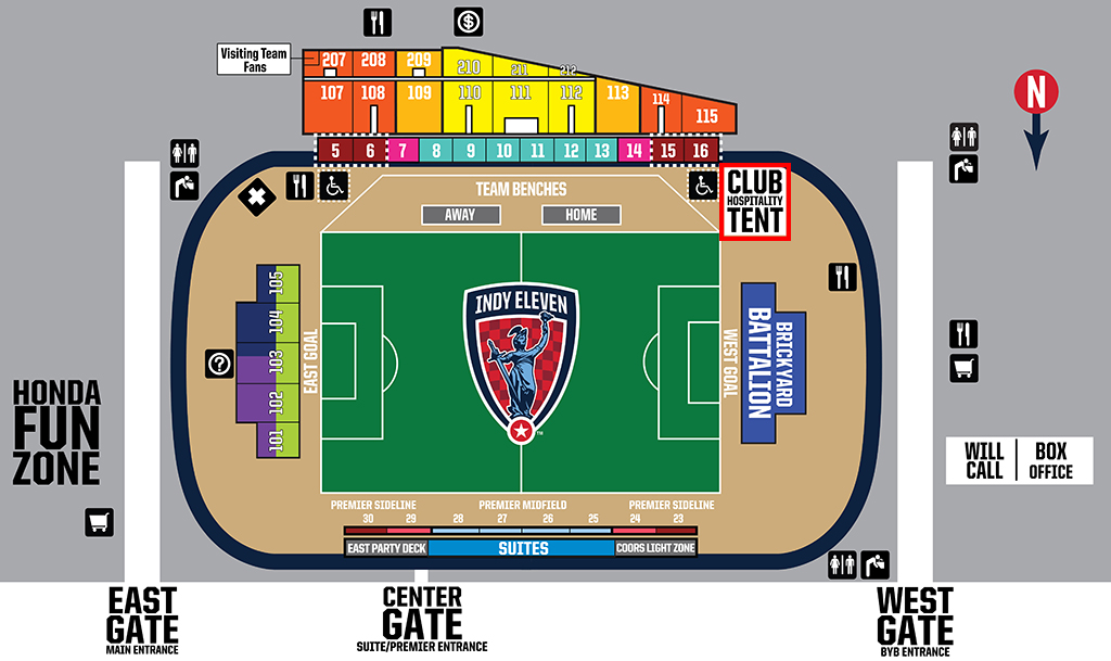 Carroll Stadium Seating Chart