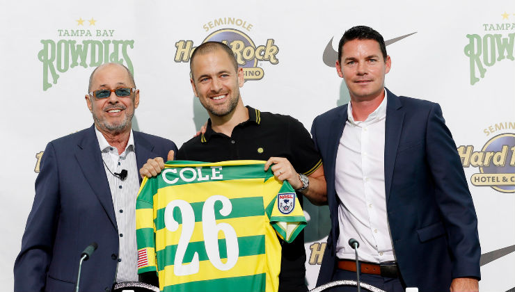 Tampa Bay Rowdies Midfielder Joe Cole Named to 2016 NASL Best XI