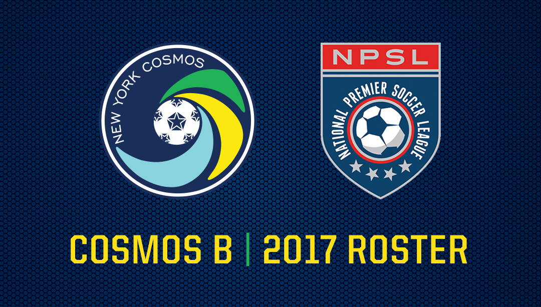 Cosmos B Announces 2017 Roster | New York Cosmos