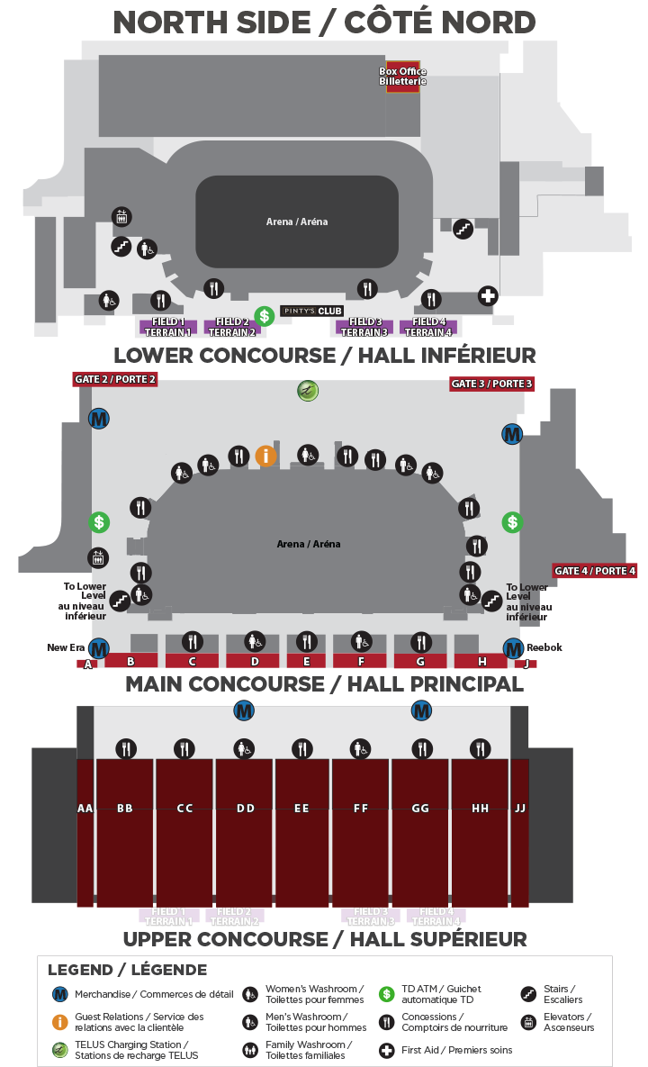 Td Center Ottawa Seating Chart