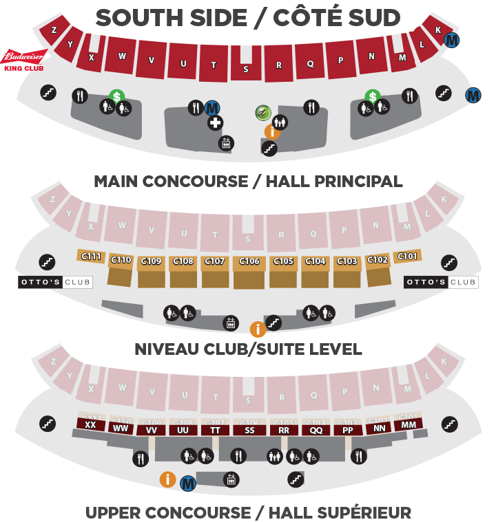 Td Place Ottawa Seating Chart