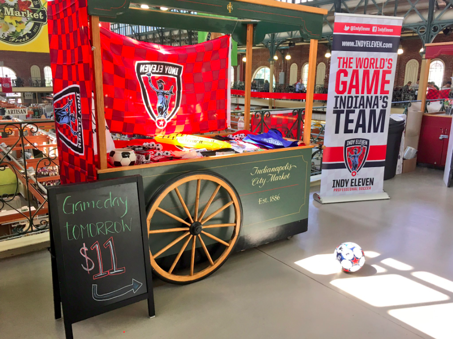 Indy Eleven Pop-up Ticket Shop